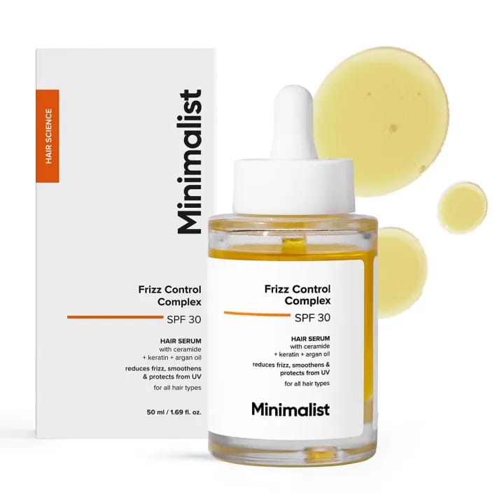 Minimalist Frizz Control Complex SPF 30 Hair Serum 50ml - image 1