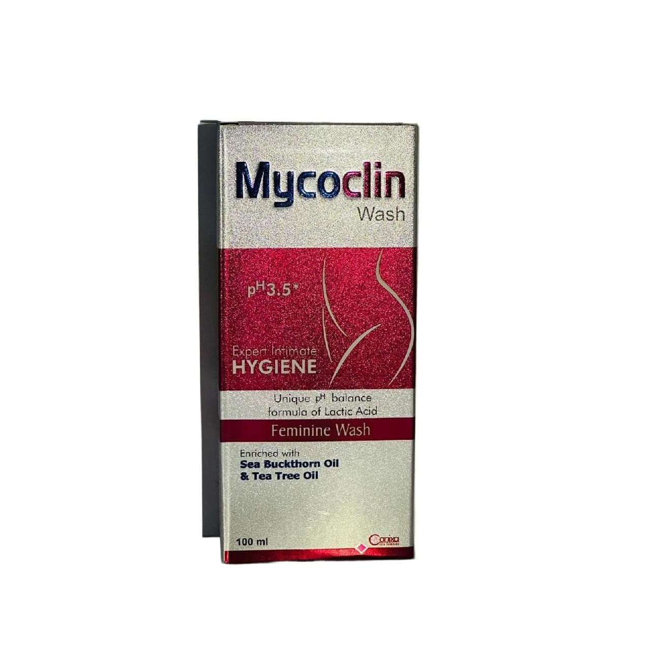 Canixa Mycoclin Vaginal Intimate Wash, pH 3.5, Feminine Wash with Tea tree, 100ml, V wash