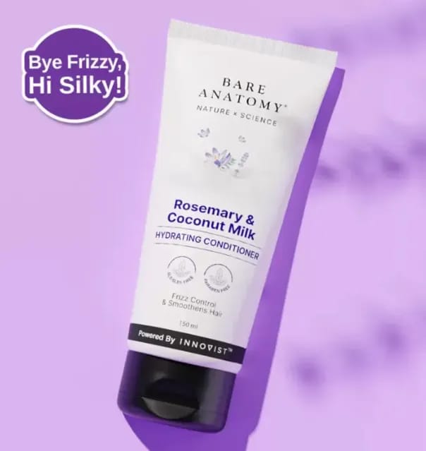 Bare-Anatomy Rosemary & Coconut Milk Hydrating Shampoo and Conditioner combo, 350ml - image 2