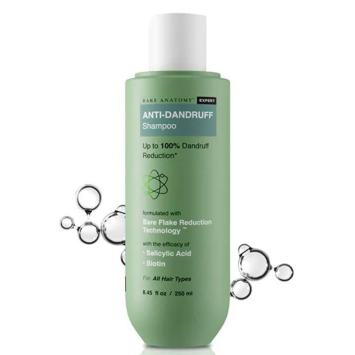 Bare-Anatomy Anti Dandruff Shampoo | Reduces Up to 100% Dandruff | 250ml - image 1