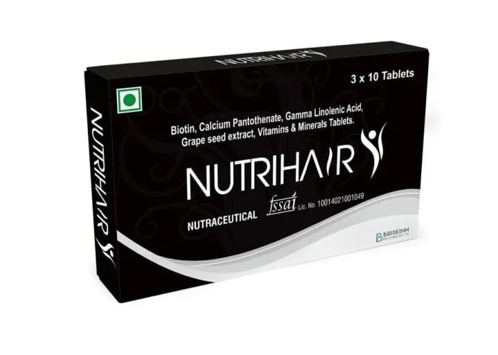 Nutrihair Hair Suppliment Tablet-30 Tablets Hair