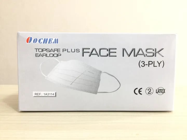 Oochem White Adult Original Surgical Mask 1 Box - image 2