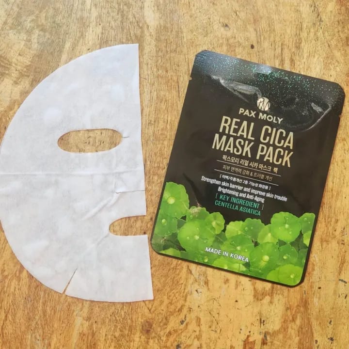 Pax Moly (5 Sheet) Real Cica Mask, 25Gm - image 1