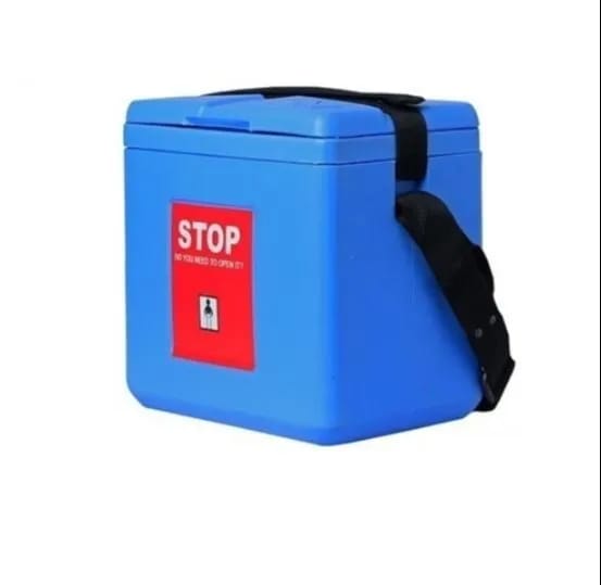 Large Vaccine Carrier With 4 Icepacks -Capacity 1.6 Ltrs ( Medical Ice Box) - image 2