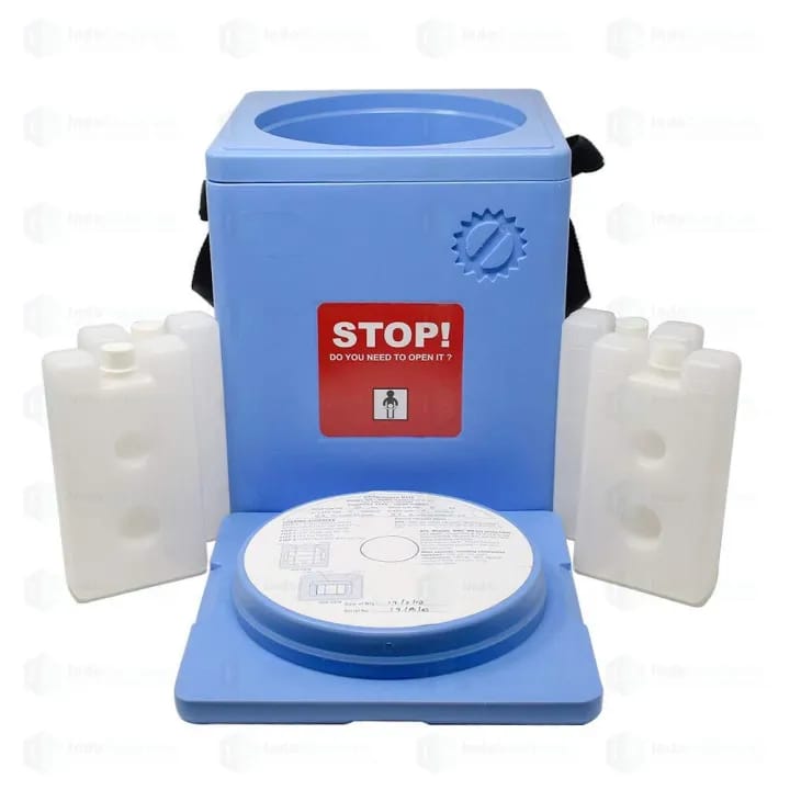 Large Vaccine Carrier With 4 Icepacks -Capacity 1.6 Ltrs ( Medical Ice Box) - image 4