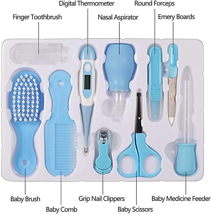 Baby Care Kit (10 Pcs), Grooming Set - image 2