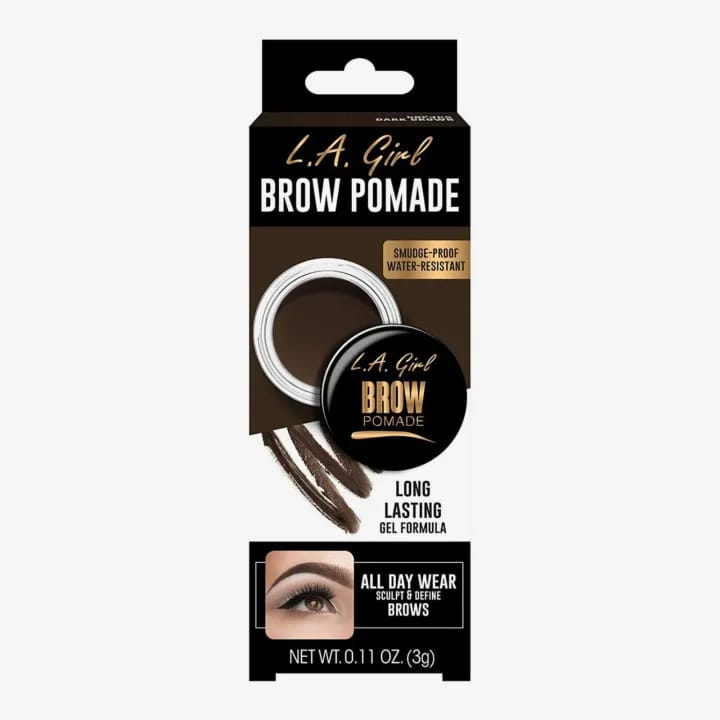 L.A. Girl Brow Pomade, Dark Brown, 0.11 Oz., 3Gm - image 1