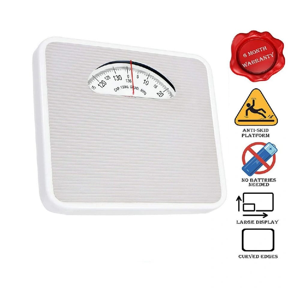 GVC Large Surface Iron Analog Weighing Scale