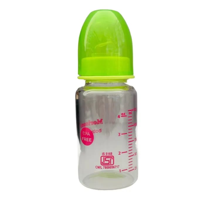 Morisons Glass Feeding Bottle ,125 Ml, Bpa Free - image 1