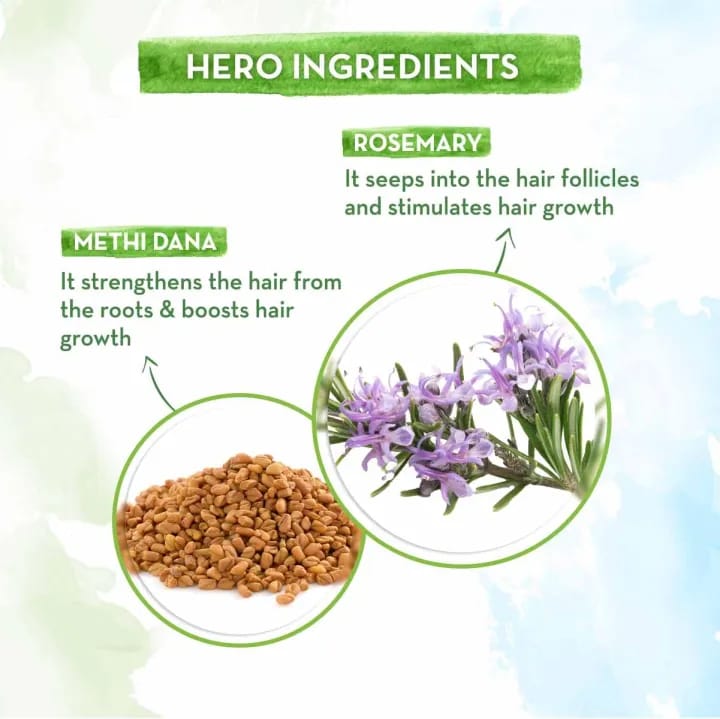 Mamaearth Rosemary Hair Growth Combo - 400 ml - image 4