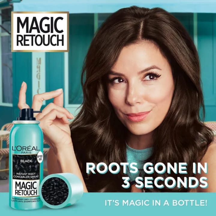 Loreal Paris Magic Retouch Instant Root Concealer Spray (75ml), Hair color Spray Temporary - image 2