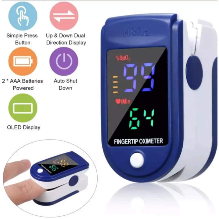 Digital Pulse Oximeter With Battery - image 1