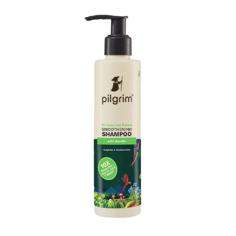 Pilgrim Patua & Keratin Smoothening Shampoo For Dry & Frizzy Hair 200 Ml