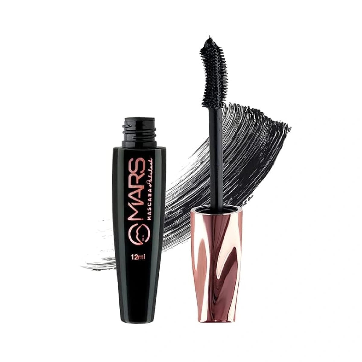 MARS Fabulash Volumizing Mascara | Up To 18 Hours Stay | Waterproof With Intense Jet Black Color (12ml)