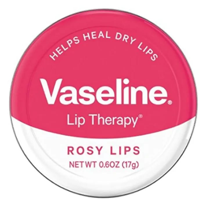 Vaseline Lip Therapy Rosy Lips, | Provides Hydration, Sheer Pink Tint & Glossy Shine 17gm Made In India