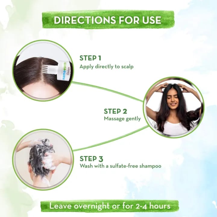 Mamaearth Onion Hair Oil For Hair Growth With Onion & Redensyl For Hair Fall Control - 250Ml - image 4