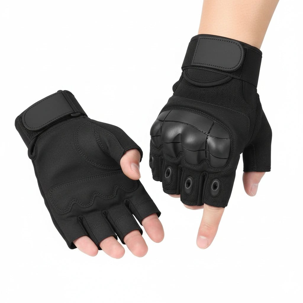 Tactical Half-Finger Sports Gloves – Protective & Durable - image 4