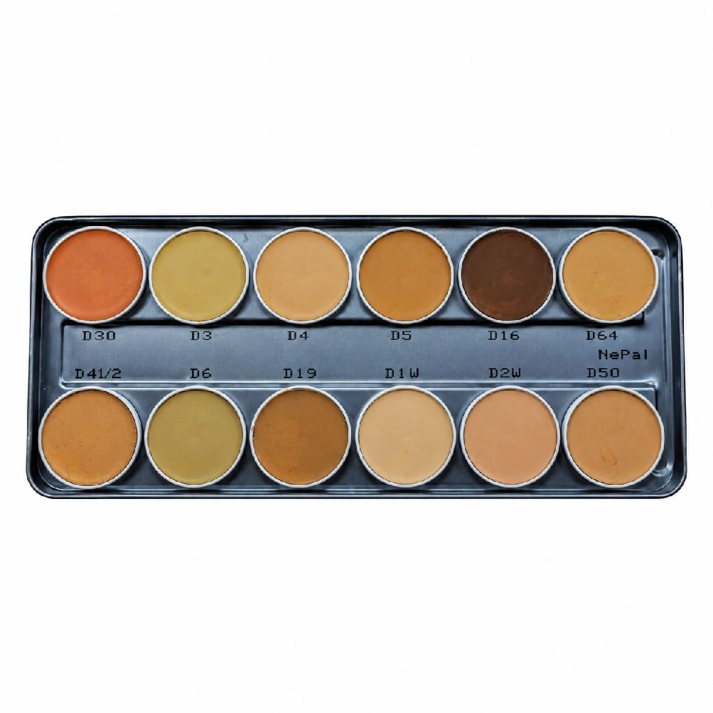 KRYOLAN DermaColor Camouflage Creme Palette 12 - image 2