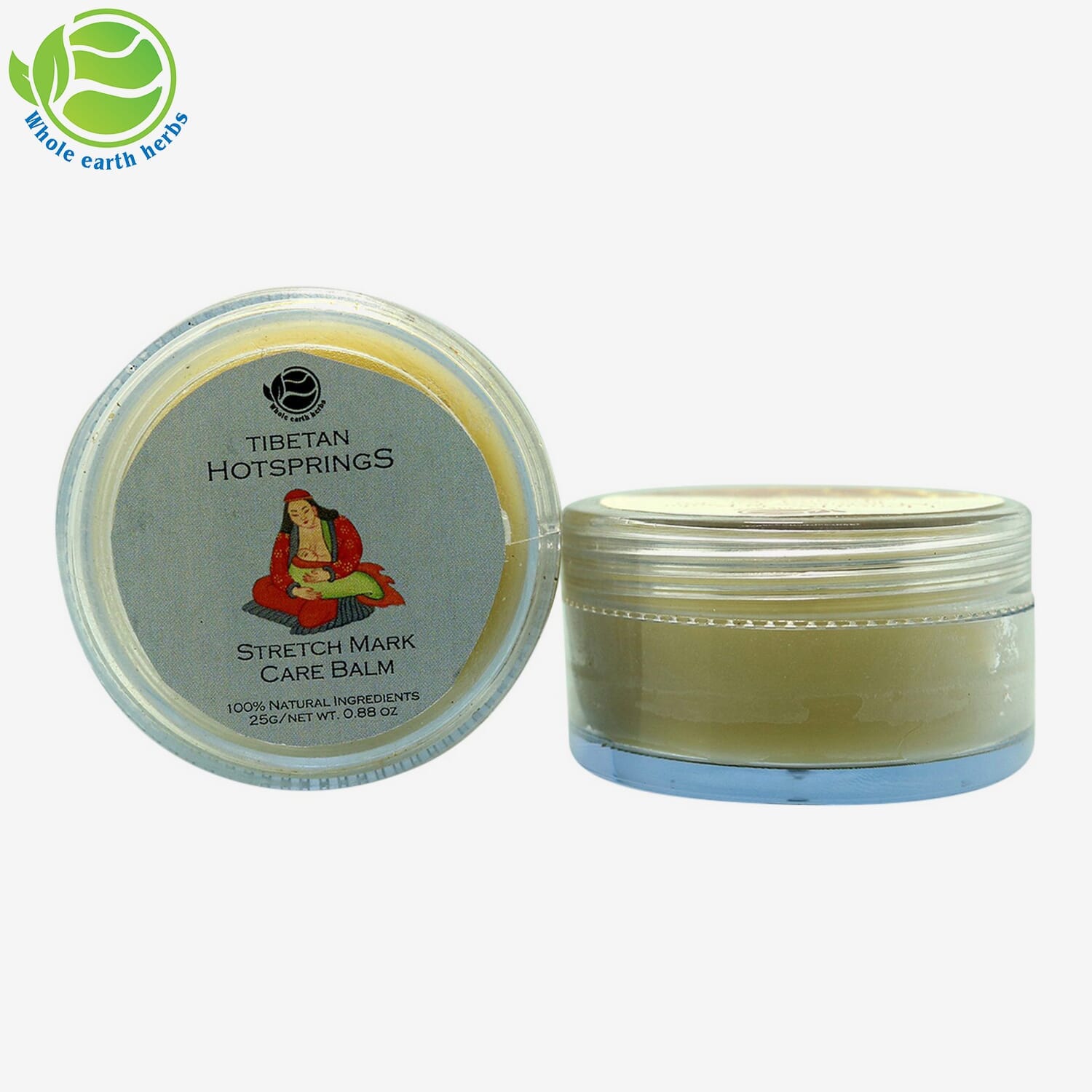 Whole Earth Herbs Mother Baby Range - Stretch Mark Care Body Balm 25 gm - image 1