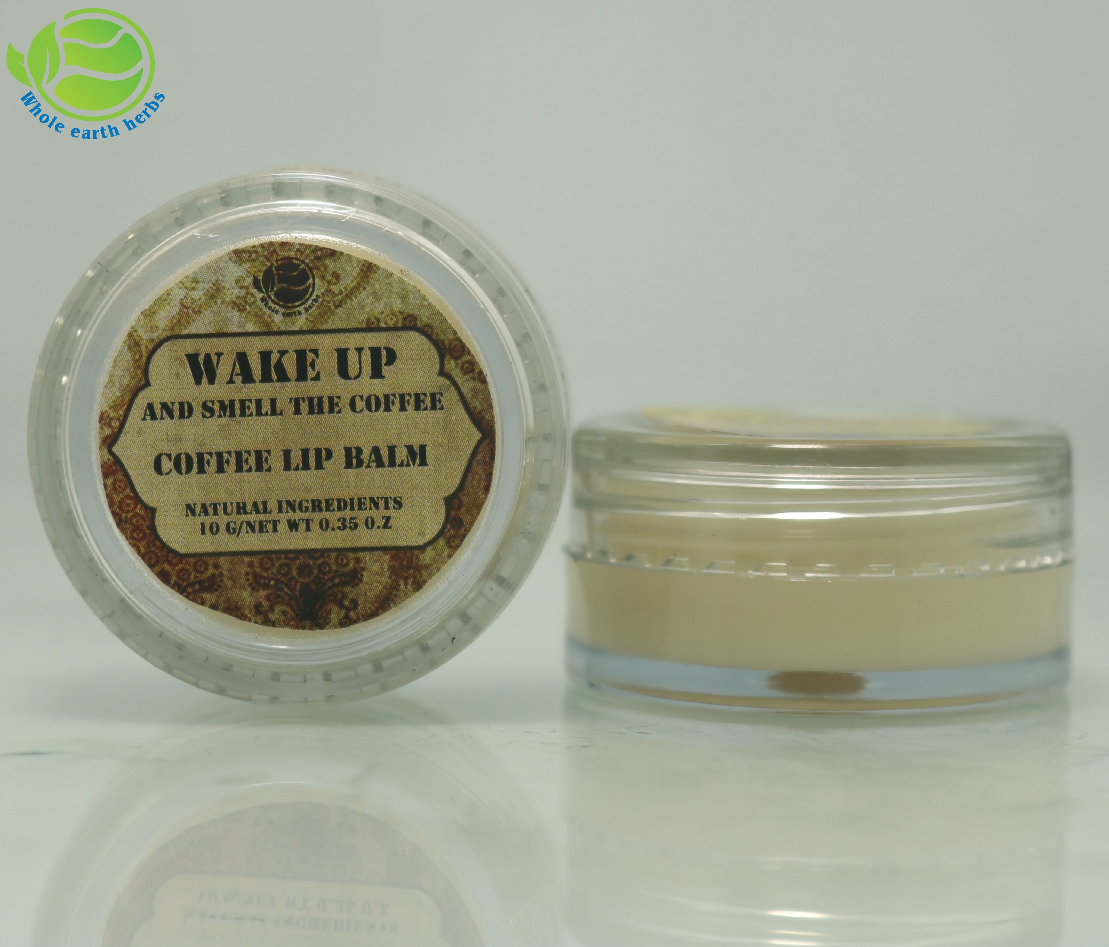 Whole Earth Herbs - Organic Tea Coffee Range - Coffee Lip Balm 10 gm - image 2