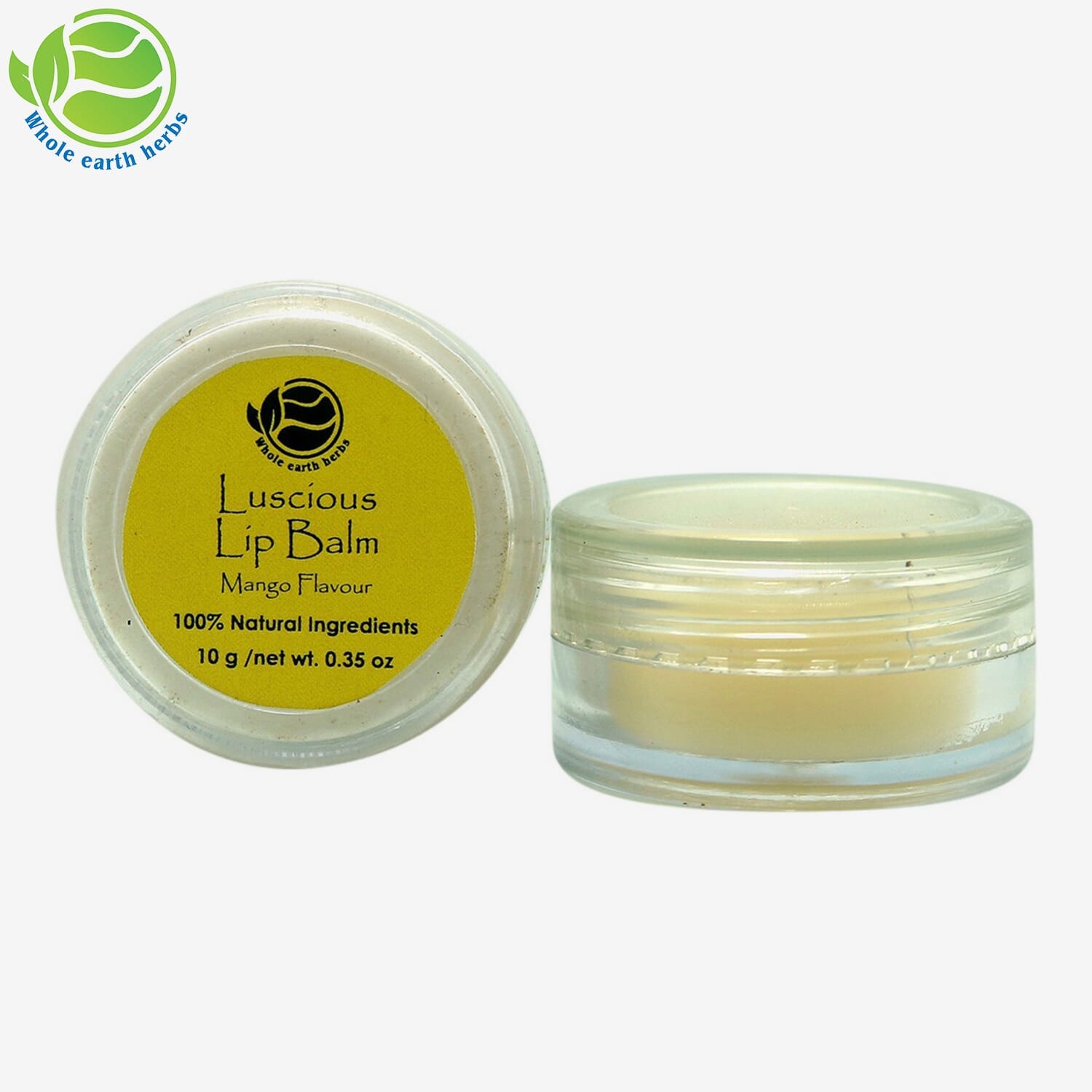 Whole Earth Herbs Himalayan Natural Range - Mango Lip Balm 10 gm - image 1