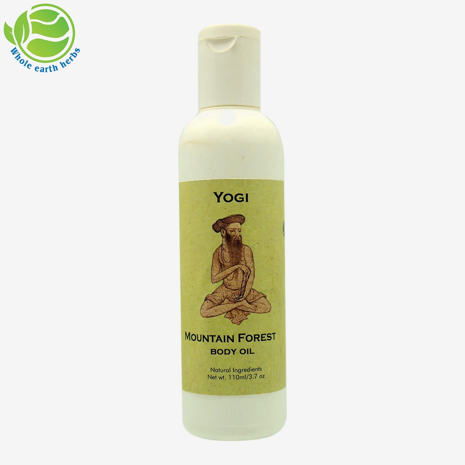 Whole Earth Herbs Yogi Yogini Range - Yogi Mountain Forest Body Oil 110 ml - image 1