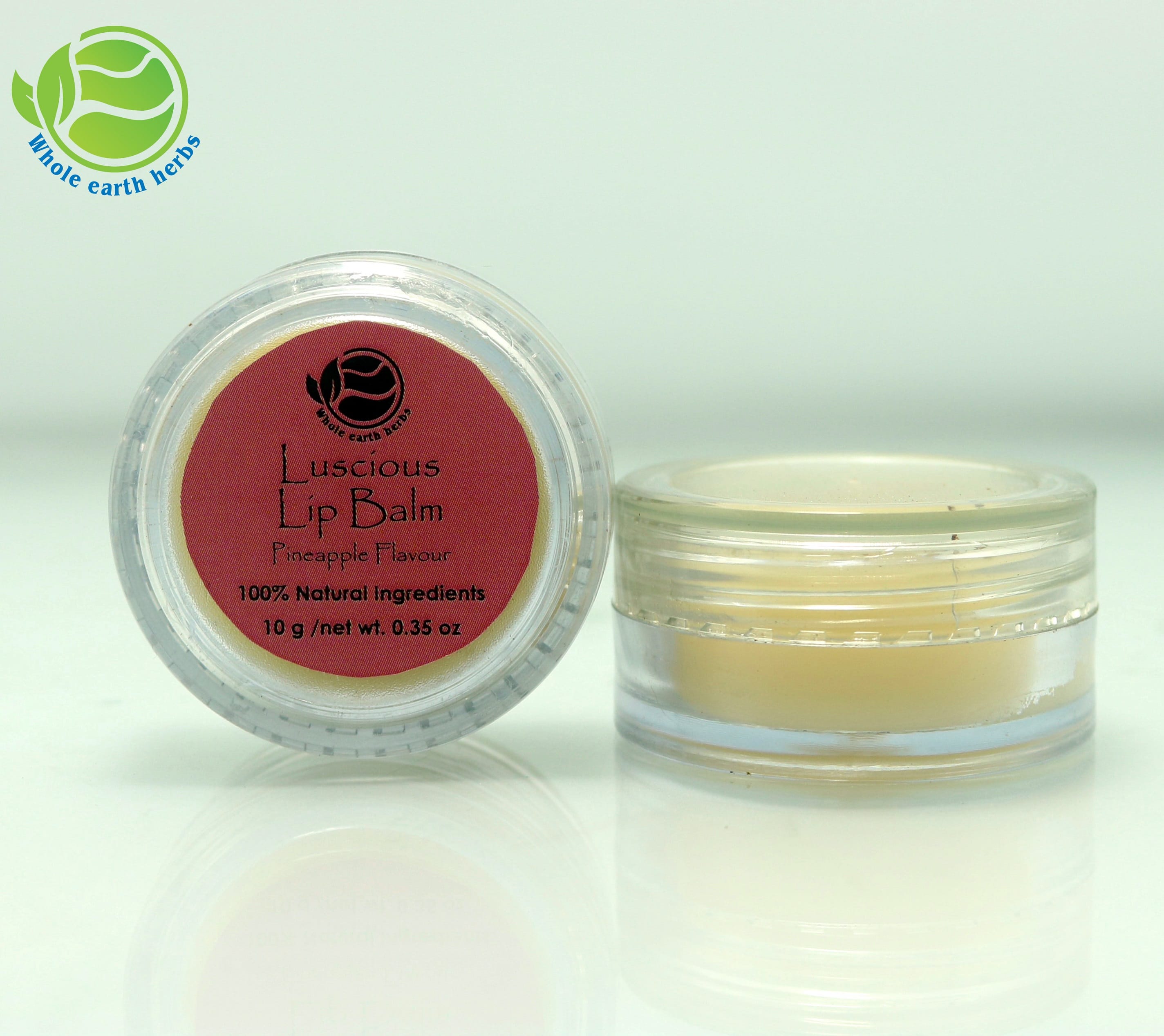 Whole Earth Herbs Himalayan Natural Range - Pineapple Lip Balm 10 gm - image 1