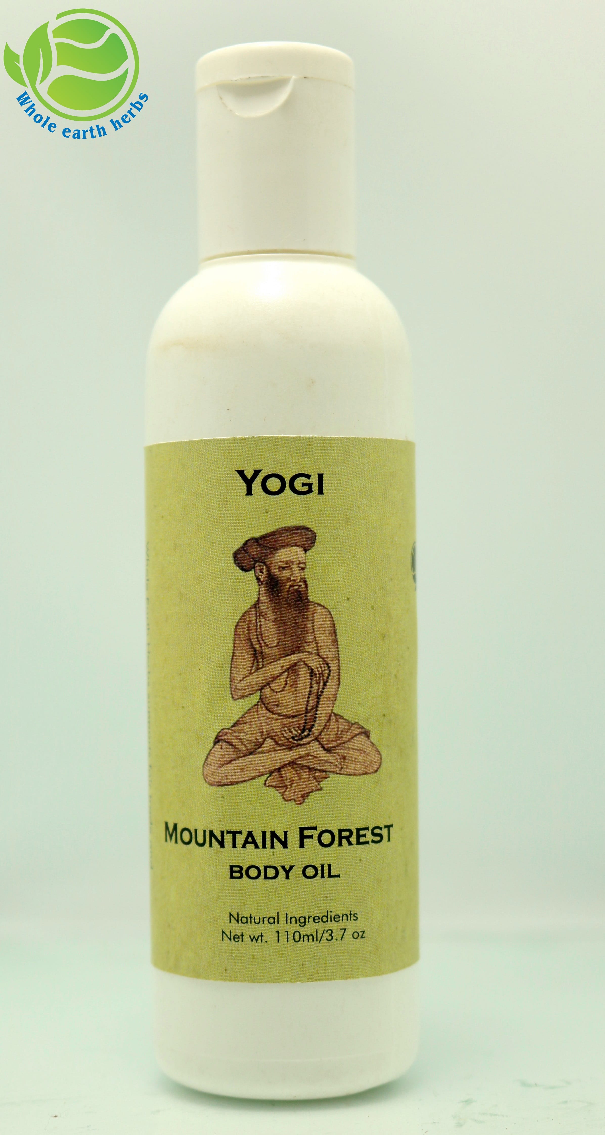 Whole Earth Herbs Yogi Yogini Range - Yogi Mountain Forest Body Oil 110 ml - image 2