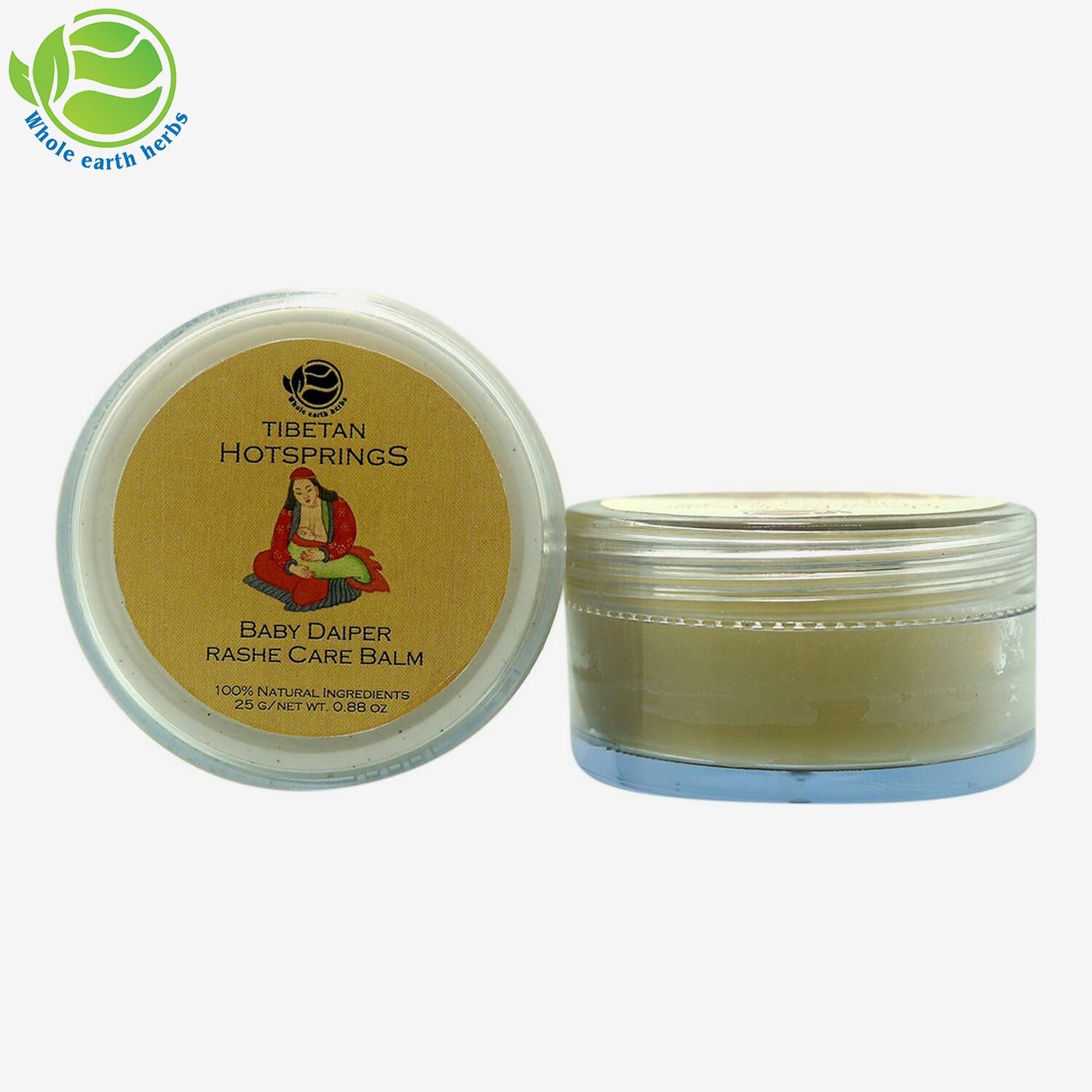 Whole Earth Herbs Mother Baby Range - Diaper Rashes Care Balm 25 gm - image 1