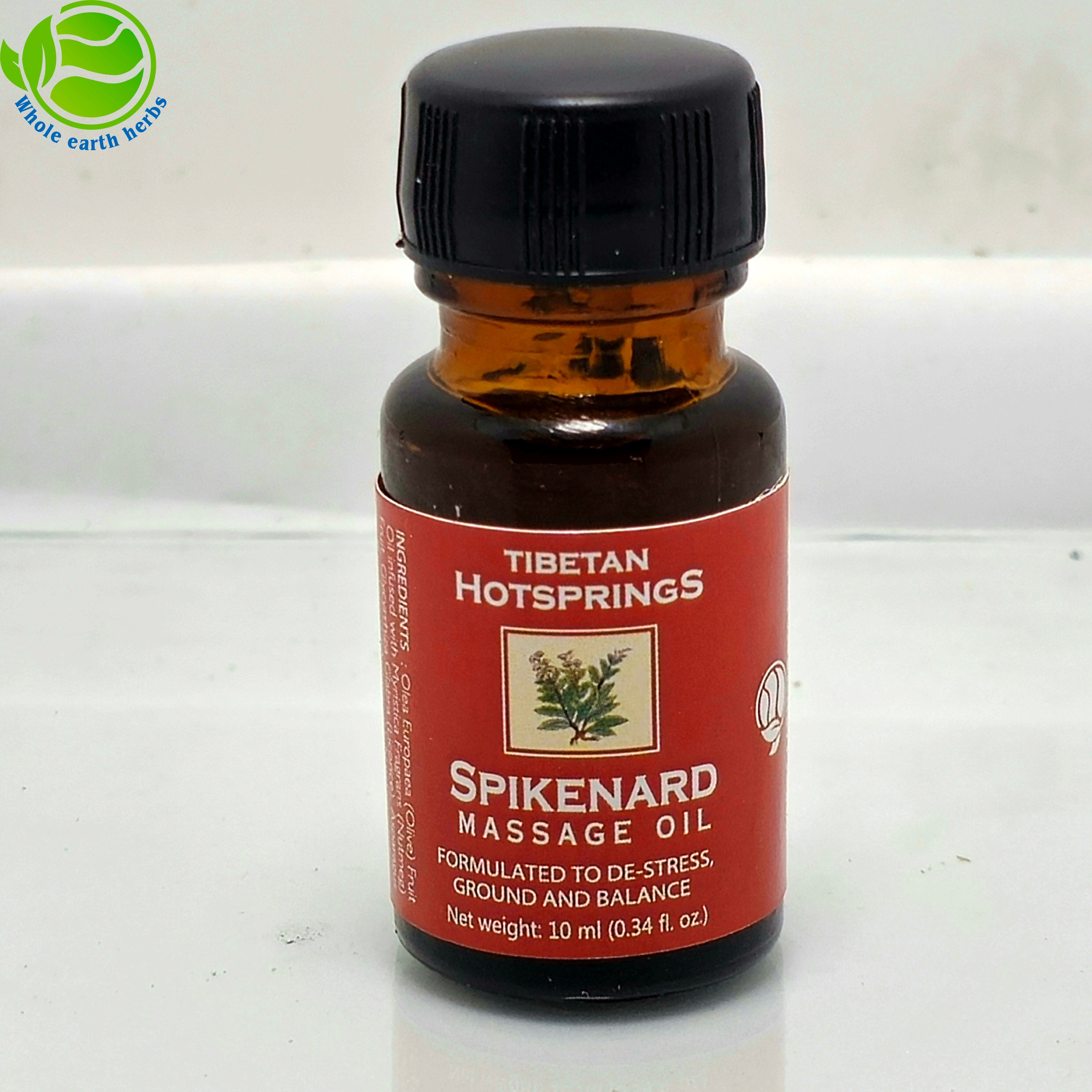 Whole Earth Herbs Tibetan Hotsprings Range - Spikenard Body Oil 10 ml - image 1