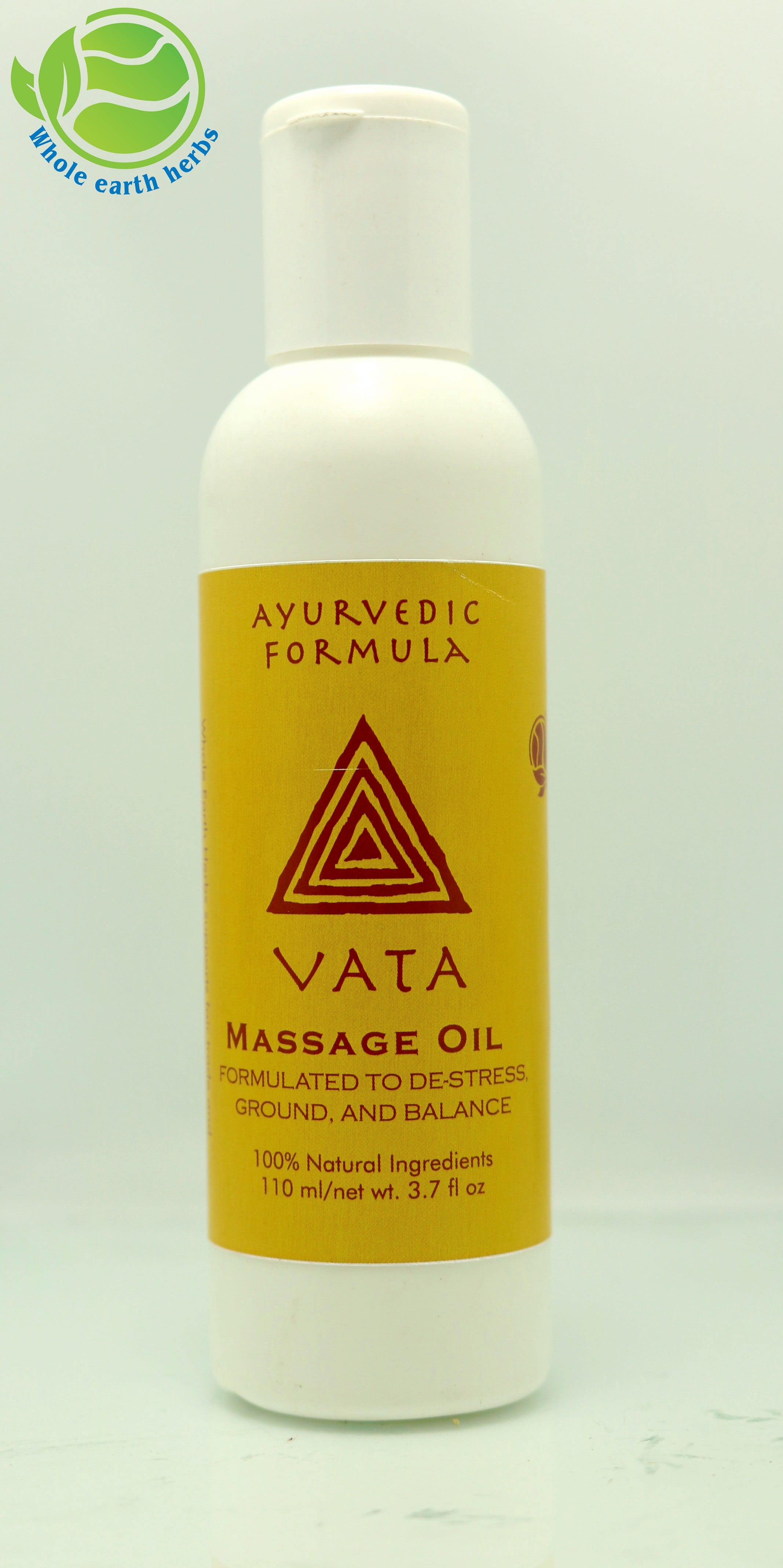 Whole Earth Herbs Ayurvedic Formula Range - Vata Body Oil 110 ml - image 2