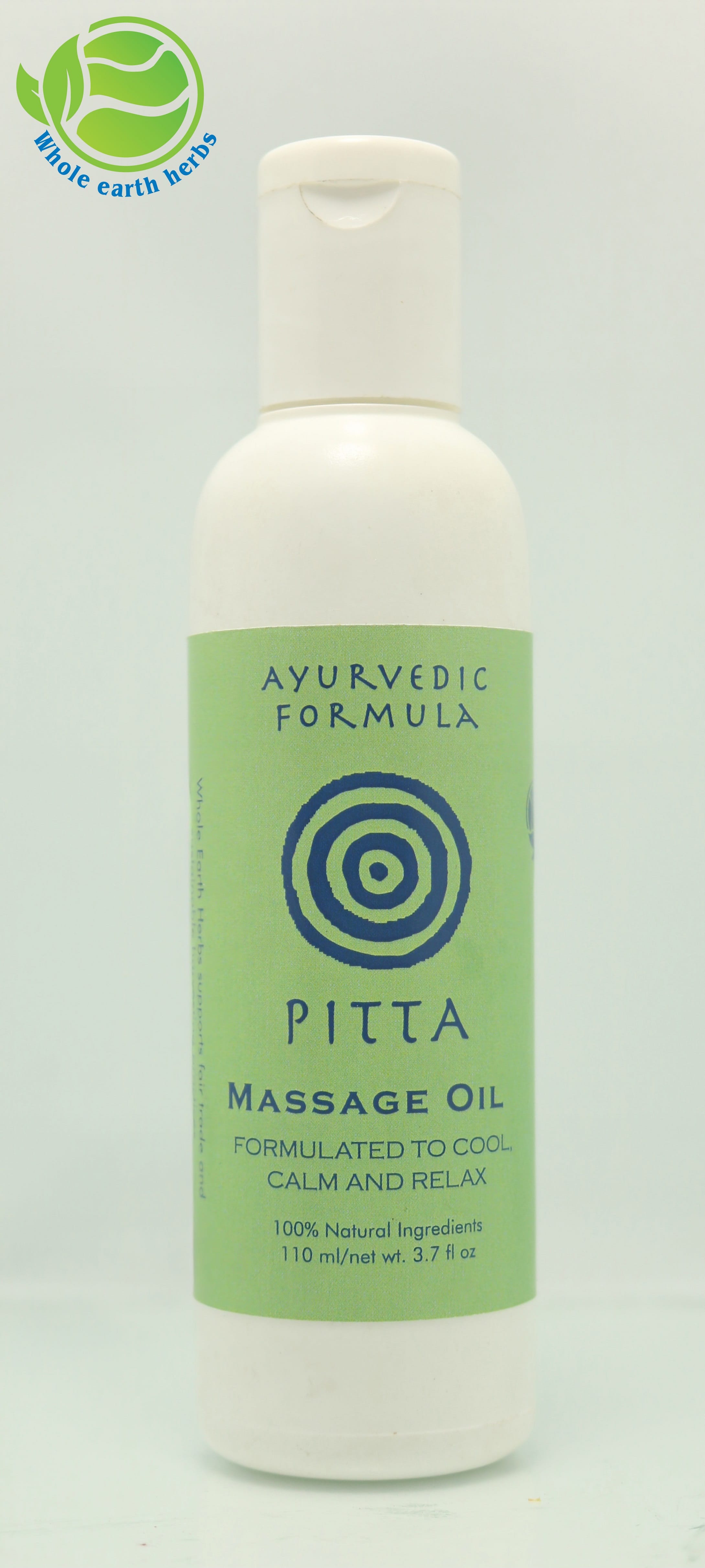 Whole Earth Herbs Ayurvedic Formula Range Pitta Body Oil 110 ml - image 2