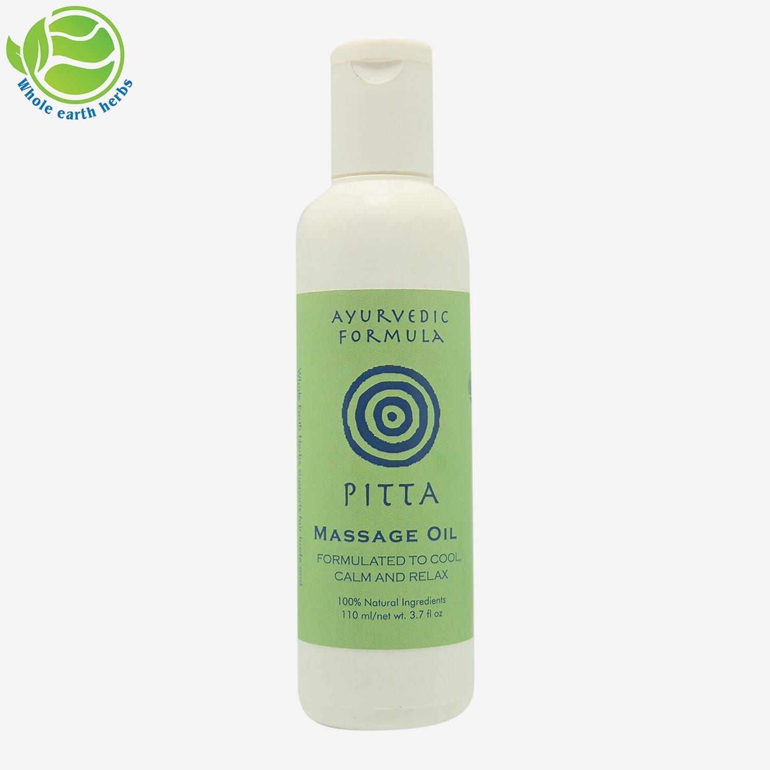 Whole Earth Herbs Ayurvedic Formula Range Pitta Body Oil 110 ml - image 1
