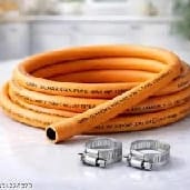 Igas Surakshya Gas Pipe Hose 1.9 Meter NS And ISI Certified Made In India - image 1