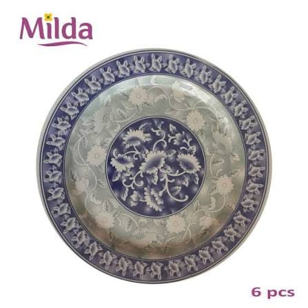 Milda Melamine Quarter Plate 101 8 Inch 6pcs - image 1