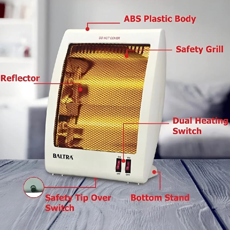 Baltra Halogen Heater Fire Bth 135 800w