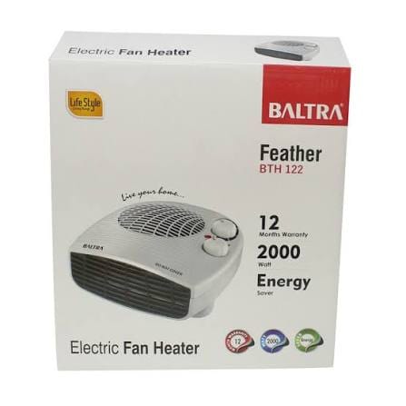 Baltra Bth 122 Feather Fan Heater / Cooler 2000W - White Original - image 2