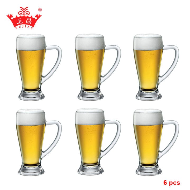 Yujing Beer Glass Mug YJZB 5819-1 Transparent 510 Ml Yujing Beer Glass Mug YJZB 5819-1 Transparent 510 M - image 2