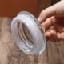 Deli Glass Jar Storage Jar Glass Container Air Tight Storage Jar Achar Jar Crystal Clear Glass Jar Pumpkin Jar 500ml - image 4