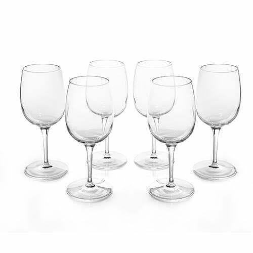 Transparent Plain Design Wine Glass 190ml Set Of 6 - image 3
