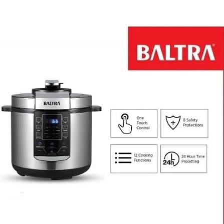 Baltra Electra Electric Pressure Cooker (BEP 224) – 24-In-1 Smart Multi-Functional Cooker | 6L | 1000W - image 2