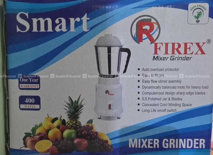 Firex Mixer Single Jar Smart 400 Watts 1 Year Warranty - image 2