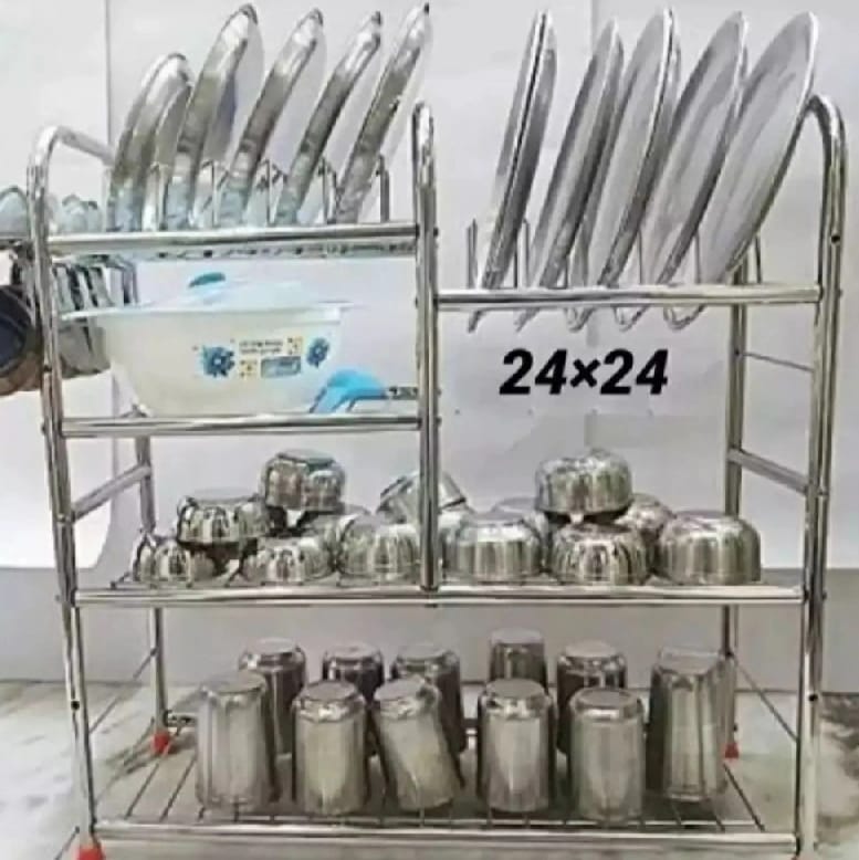 Stainless Steel Kitchen Rack 24×24 Inch - image 2