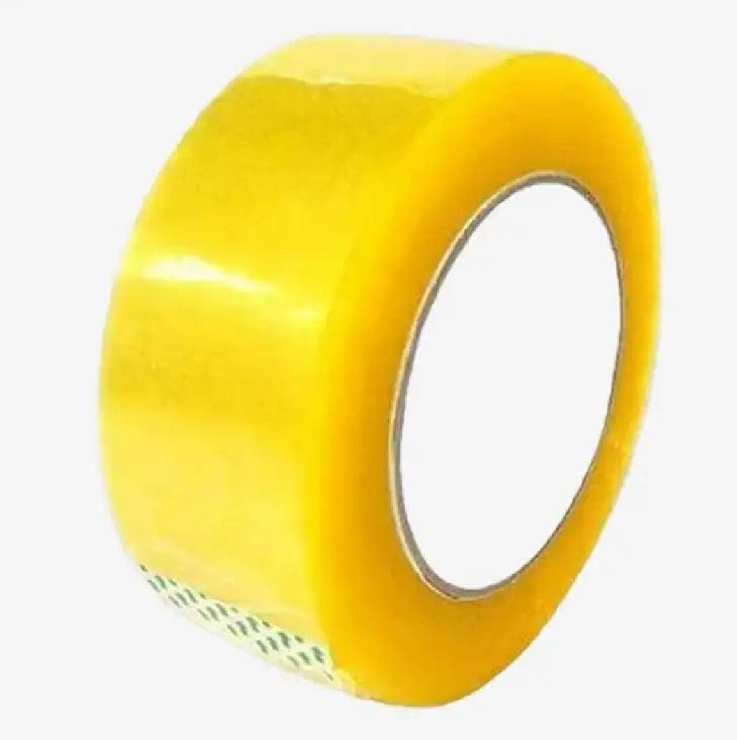 Yellow Transprant Cartoon Packing Tape 700 Gram - image 5