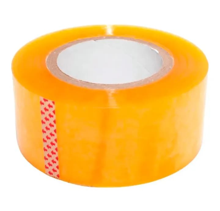 Yellow Transprant Cartoon Packing Tape 700 Gram - image 1
