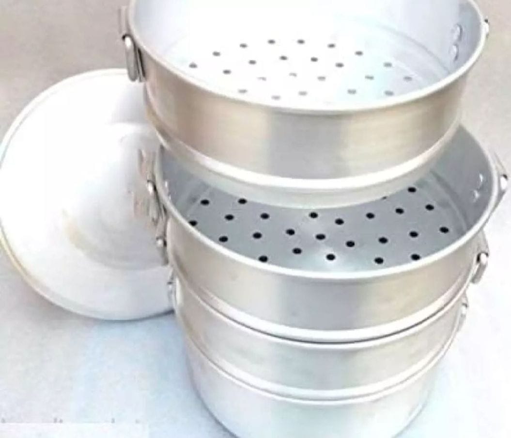 7 Inch Aluminium Momo Steamer 3 Tiers - image 3