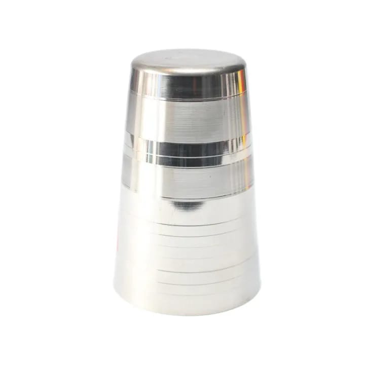 Steel Color Stripe Drinking Glass 5.5 Inch-Set Of 6 - image 2