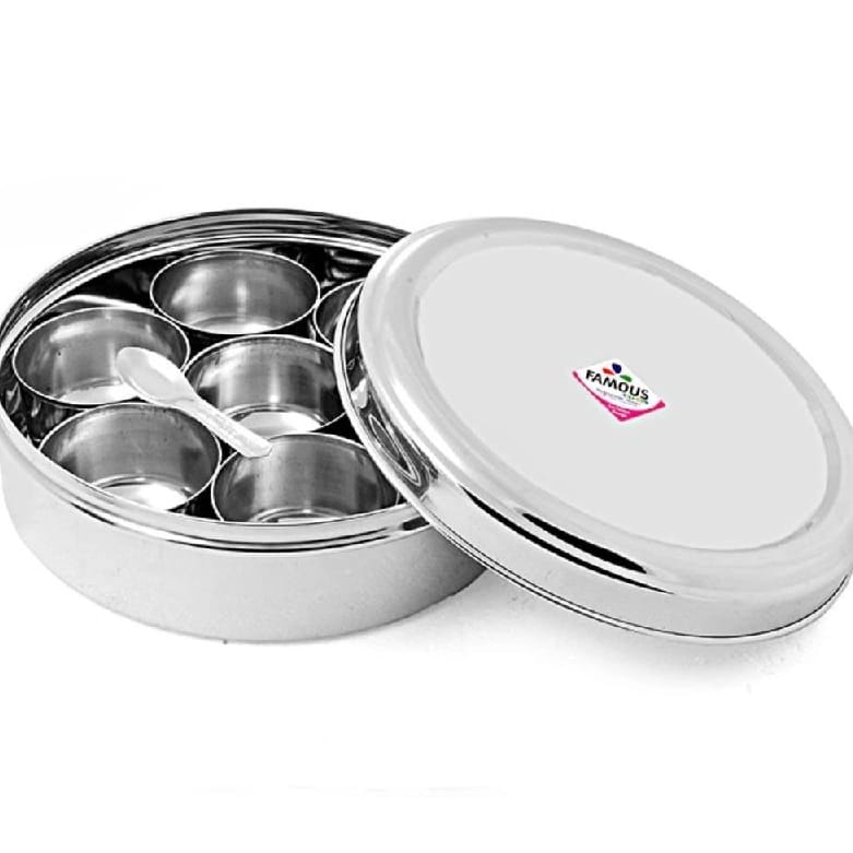Famous Stainless Steel Masala Box - image 3