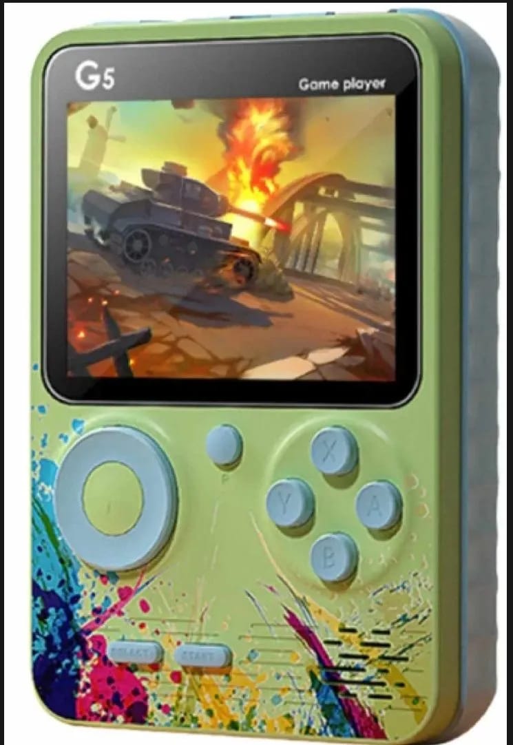 GS Handheld Game Box Classic Game Player Built In 500 Games Mini Retro Gaming Console Retro Console 3.0 Inch LCD Screen - image 3