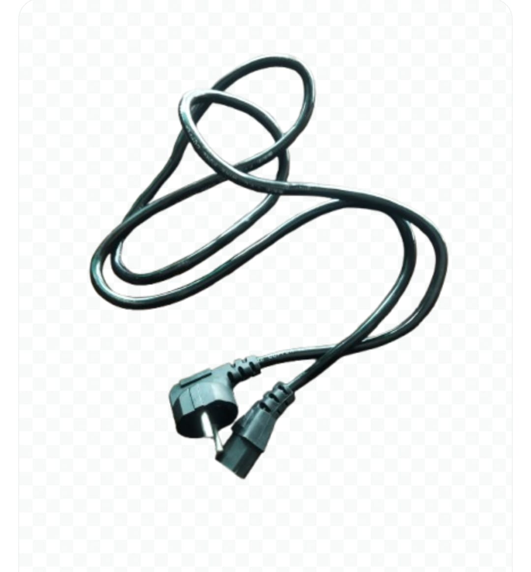 High Speed Power Cable For Kettle , Ricecooker , Computer , Etc - 3000 W